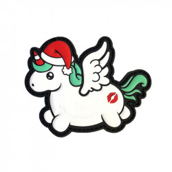 Christmas Unicorn / KISSMYASS Velcro patch - 