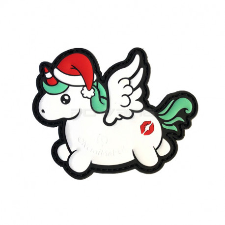 Christmas Unicorn / KISSMYASS Velcro patch