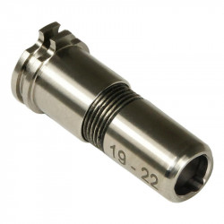 Maxx Model CNC Titanium Adjustable Air Seal Nozzle 19mm - 22mm for AEG