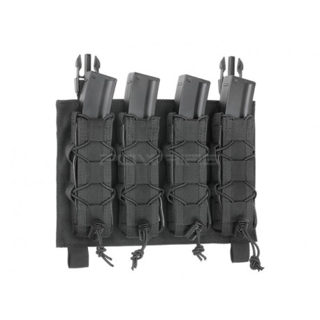 8FIELDS quad BUCKLE UP pouch for MP5 MP7 MP9 & Kriss vector Magazine - Black - 