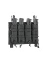 8FIELDS quad BUCKLE UP pouch for MP5 MP7 MP9 & Kriss vector Magazine - Black