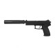 STTI MK23 gaz replica fixed slide - 