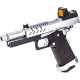 VORSK HI-Capa 4.3 gas GBB silver with red dot - 