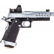 VORSK HI-Capa 4.3 gas GBB silver with red dot - 