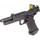 VORSK HI-Capa 5.1 gas GBB black with red dot - 