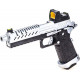 VORSK HI-Capa 5.1 gas GBB silver with red dot - 