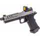 VORSK HI-Capa 5.1 gas GBB grey with red dot - 