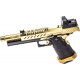 VORSK HI-Capa 5.1 gas GBB gold with red dot - 