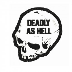 Deadly As Hell - Velcro patch - 