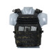 Plate Carrier Triple M4 Magazine Insert - Black - 