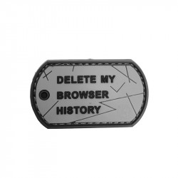 Browser History Dog Tag Patch