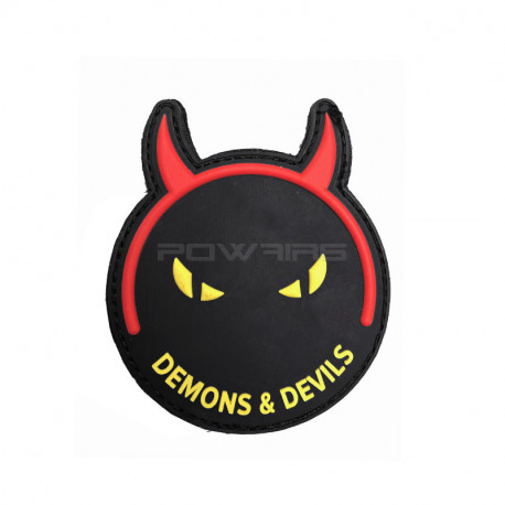 Demons & Devils Patch, black-yellow - 