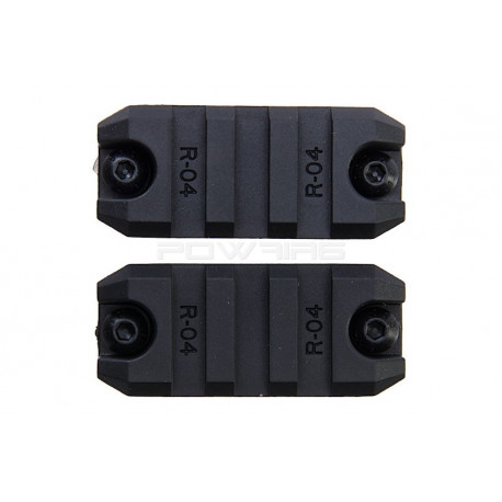 ARES lot de 2 rails M-LOCK 2 inch - 