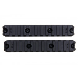 ARES lot de 2 rails M-LOCK 5 inch