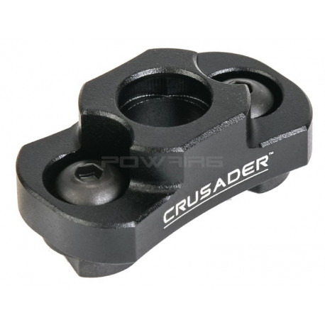 Crusader M-LOCK QD Type Sling Swivel Mount - Black - 