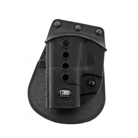 Bo manufacture Holster Pro ROTO + paddle pour S19 - Gaucher - 