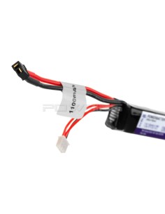 Pirate Arms batterie LIPO 7.4V 1100Mah 20C (mini dean) -  2