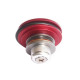 SHS Aluminum ventilated piston head 8 holes - red - 