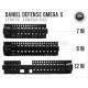 Madbull Daniel Defense Omega X Rail (7 Inch / Black) - 
