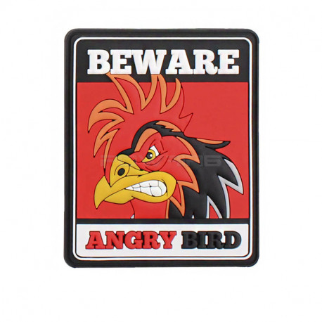 Beware angry bird Velcro patch - 