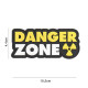 Danger Zone Velcro patch - 