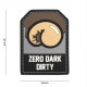Zero Dark Dirty Velcro patch - 