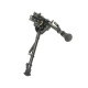 ACM BIPOD réglable 6 positions avec adaptateur de montage RIS - 