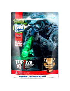 G&G Armament 0.20g tracer green BB 1000rds White - 