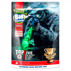 G&G Armament Bille tracer vert 0.20Gr PSBP par 1000 billes