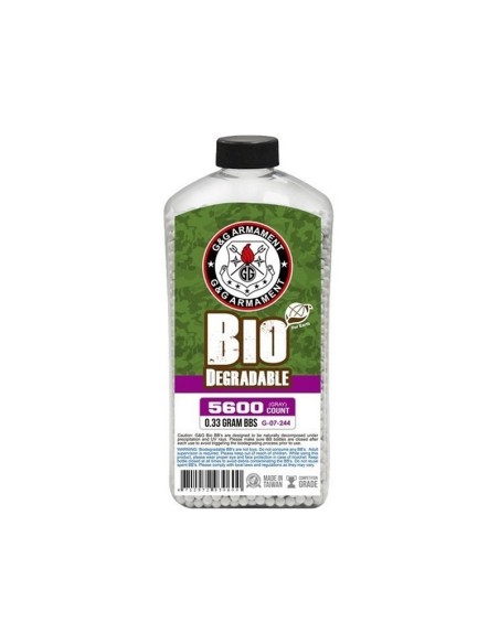 G&G billes BIO 0.33gr par 5600 - 