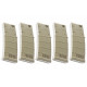 ARES lot de 5 chargeurs AMAG 130 Billes pour M4 AEG (DE) - 