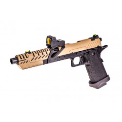 VORSK HI-Capa TITAN 7 gas GBB with red dot - Tan - 