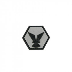 Selous Scouts Hexagon Patch - Grey - 