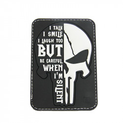 Patch SILENT PUNISHER - Noir - 