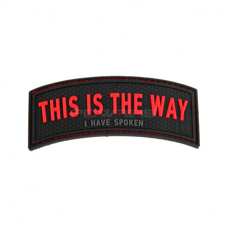 THIS IS THE WAY Patch - Black - 