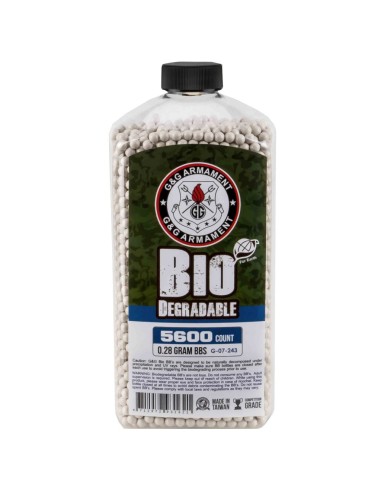 G&G Armament 5600rds 0.28gr BIO BBs - 