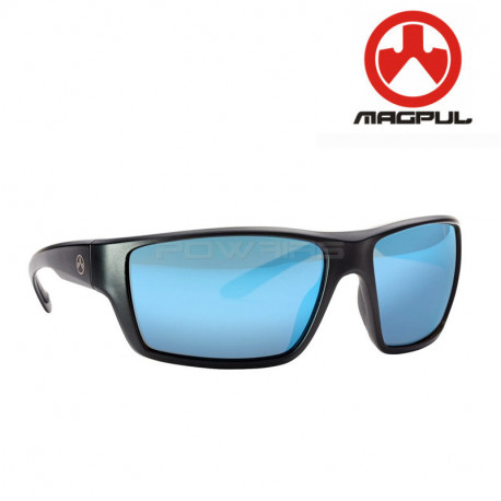 Magpul Terrain black polarized blue mirror lenses - 