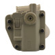SWISS ARMS ADAPTX LEVEL 3 Ambidextrous Universal Holster - Ranger Green - 