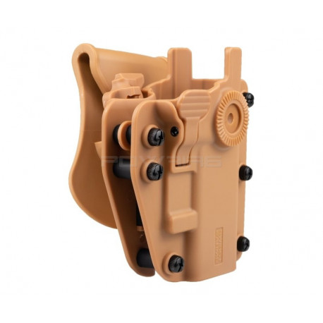 SWISS ARMS ADAPTX LEVEL 3 Ambidextrous Universal Holster - Coyote - 