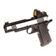 Nuprol 1911 RAVEN full metal gas GBB with BDS red dot - Silver - 
