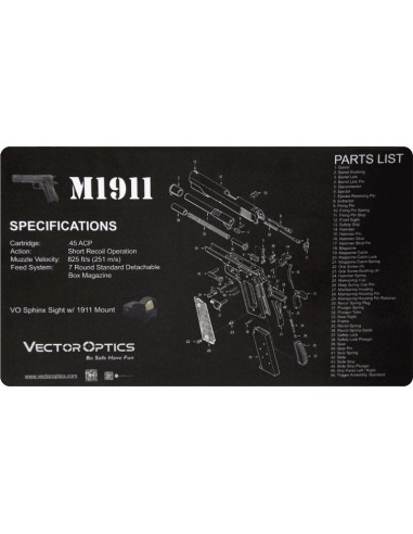 VectorOptics BreakthroughM1911  50 x 31 cm - 