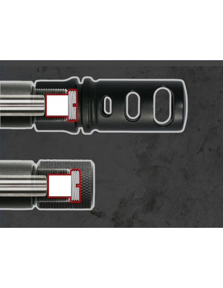 Airtech Studios Stabilisateur de canon interne IBS pour G&G CM16 GC16 Predator - 