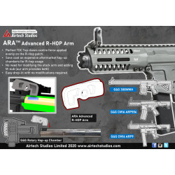 Airtech Studios Advanced R-HOP Hop up Arm for G&G Rotary