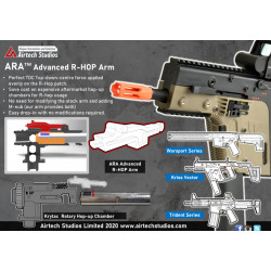 Airtech Studios Advanced R-HOP Hop up Arm for Krytac Rotary - 