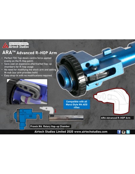 Airtech Studios Advanced R-HOP Hop up Arm for M4 ProWin - 