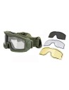 Lancer Tactical Thermal Mask AERO OD with 3 lenses