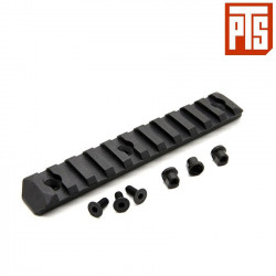 PTS Enhanced Rail Section (Keymod) 11 Slots - Black