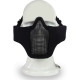 Swiss Arms Half Face Mesh Mask Stalker Evo Black - 