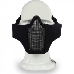 Swiss Arms Half Face Mesh Mask Stalker Evo Black - 