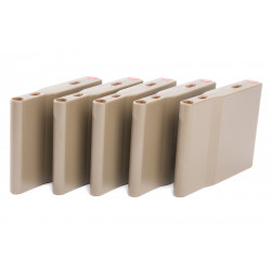 Silverback pack de 5 chargeurs 25 billes polymère pour SRS - FDE - 